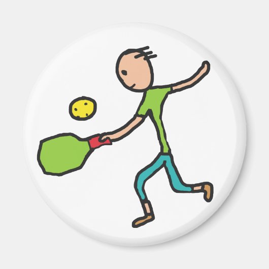 Aimant Pickleball (Devant)