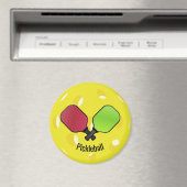 Aimant Pickleball Ball Paddle design (In Situ (Lave-vaisselle))