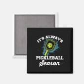 Aimant Pickleball Drôle cadeaux de Pickleball (Recto/Verso)