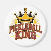 Aimant Pickleball King (Devant)