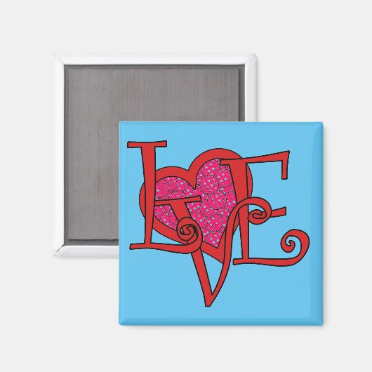 Aimant Pickleball Love (Recto/Verso)