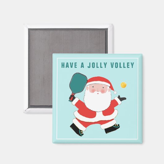 Aimant Pickleball Noël Stocker Stuffer (Recto/Verso)