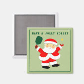 Aimant Pickleball Noël Stocker Stuffer (Recto/Verso)