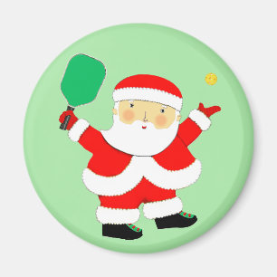 Aimant Pickleball Noël Stocker Stuffer