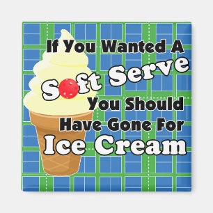 Aimant Pickleball Soft Serve ? Aller à la crème glacée