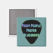 Aimant Picky People préfère Bluegrass (Recto/Verso)