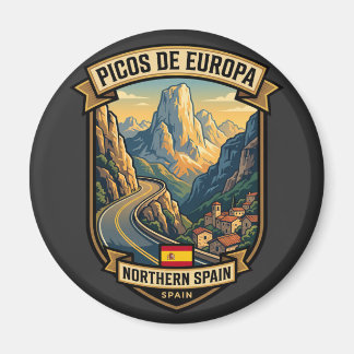 Aimant Picos de Europa Espagne Route Montagne