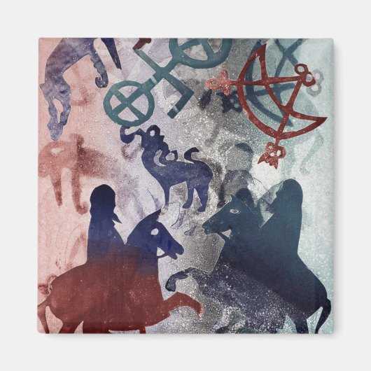 Aimant Pictish Riders 1996 (Devant)