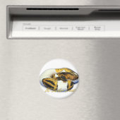 Aimant Piebald Ball Python (In Situ (Lave-vaisselle))