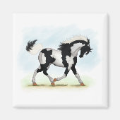 Aimant Piebald Overo Pinto Horse (Devant)