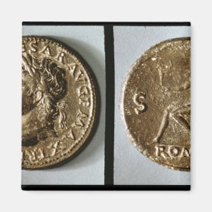 Aimant Pièce de monnaie dépeignant Nero