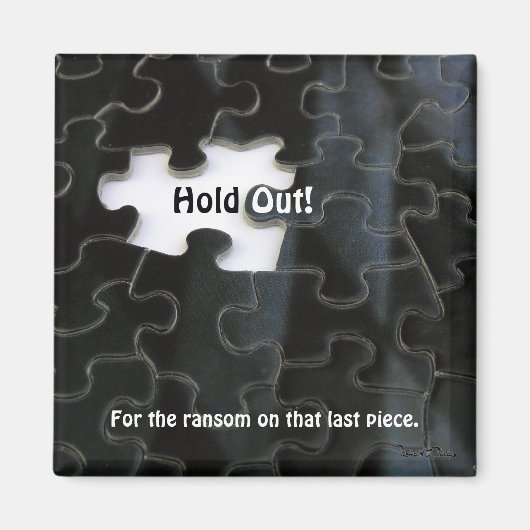 Aimant Pièce de puzzle manquante (Devant)