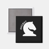 Aimant Pièce d'échecs du chevalier (Recto/Verso)