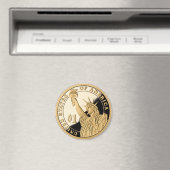 Aimant Pièce Dollar Liberté (In Situ (Lave-vaisselle))