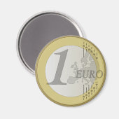 Aimant Pièce Euro (Recto/Verso)