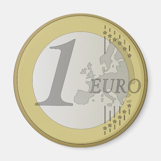 Aimant Pièce Euro (Devant)