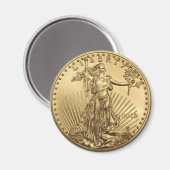 Aimant Pièce Gold Eagle (Recto/Verso)