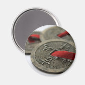 Aimant Pièces de chance chinoises (Recto/Verso)