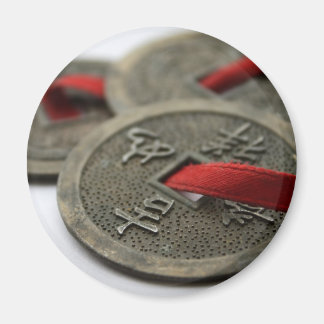 Aimant Pièces de chance chinoises