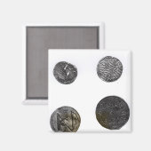 Aimant Pièces de Cunobelinus ou Cymbeline, Roi de Mercia (Recto/Verso)