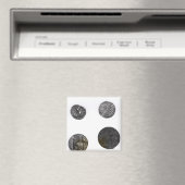 Aimant Pièces de Cunobelinus ou Cymbeline, Roi de Mercia (In Situ (Lave-vaisselle))