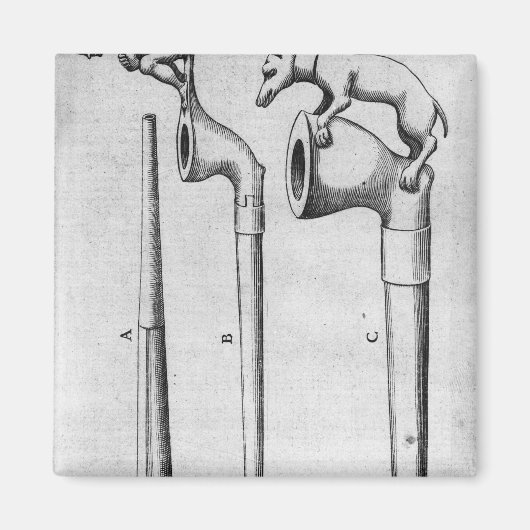 Aimant Pièces fumantes (Devant)