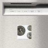 Aimant Pièces représentant Henri VIII et Anne Boleyn (In Situ (Lave-vaisselle))