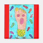 Aimant Pied dansant (Devant)