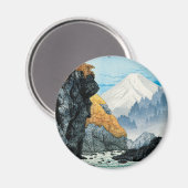 Aimant Pied du mont Ashitaka (1932) par Hiroaki Takahashi (Recto/Verso)