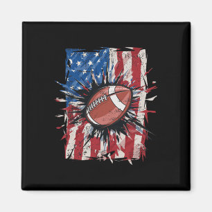 Aimant Pied patriotique 4 juillet Hommes Drapeau américai
