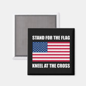 Aimant Pied Pour Drapeau À La Croix (Recto/Verso)