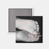 Aimant Pieds bébé mignons (Recto/Verso)