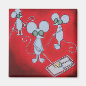 Aimant Piège de souris (Devant)