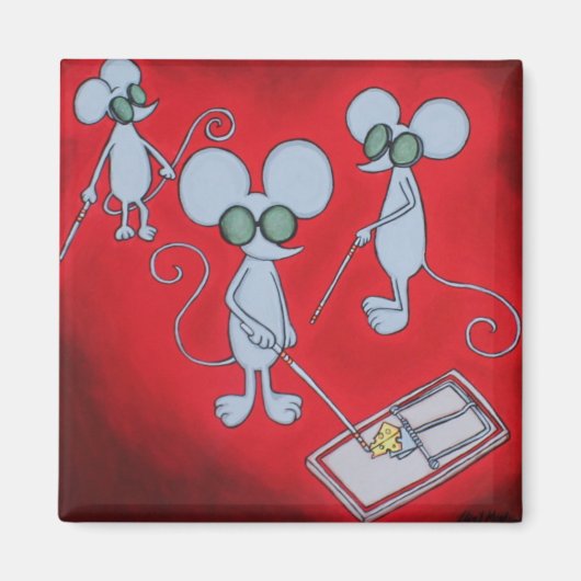 Aimant Piège de souris (Devant)