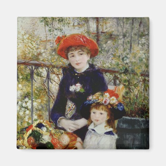 Aimant Pierre A Renoir | Deux Soeurs, ou Sur La Terrasse (Devant)