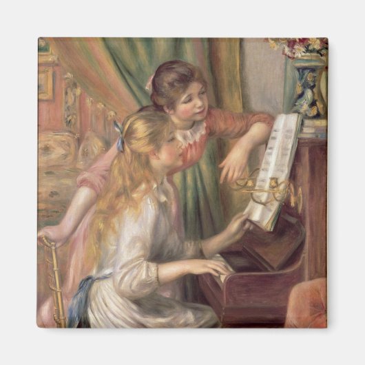 Aimant Pierre A Renoir | Jeunes filles au piano (Devant)