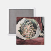 Aimant Pierre-Auguste Renoir - Bouquet dans une boîte (Recto/Verso)