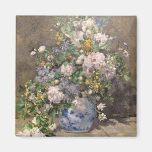 Aimant Pierre-Auguste Renoir Bouquet de printemps