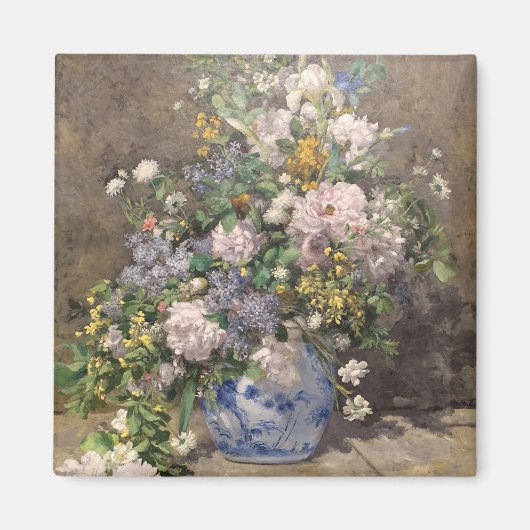 Aimant Pierre-Auguste Renoir Bouquet de printemps (Devant)