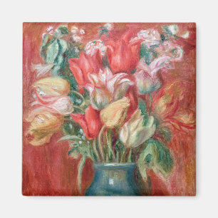 Aimant Pierre-Auguste Renoir - Bouquet de tulipes