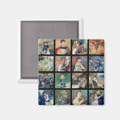 Aimant Pierre-Auguste Renoir - Chefs-d'oeuvre Grille Coll (Recto/Verso)