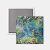 Aimant Pierre-Auguste Renoir - Chemin dans la Forêt (Recto/Verso)