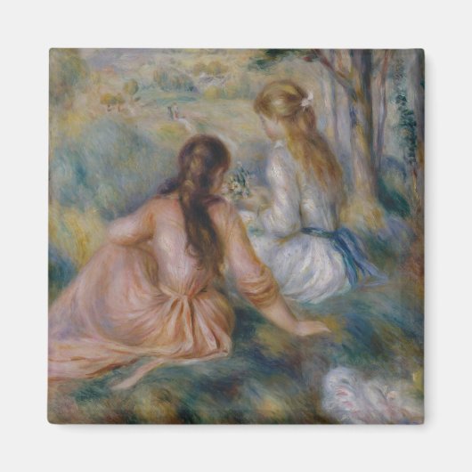Aimant Pierre Auguste Renoir | Dans le pré (Devant)