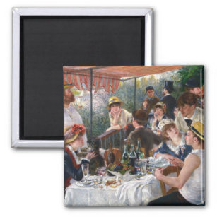 Aimant Pierre-Auguste Renoir - Déjeuner de la fête nautiq