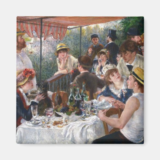Aimant Pierre-Auguste Renoir - Déjeuner de la fête nautiq (Devant)