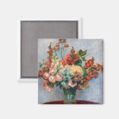 Aimant Pierre-Auguste Renoir - Fleurs dans un Vase (Recto/Verso)