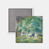 Aimant Pierre-Auguste Renoir - La fête à Saint-Cloud (Recto/Verso)