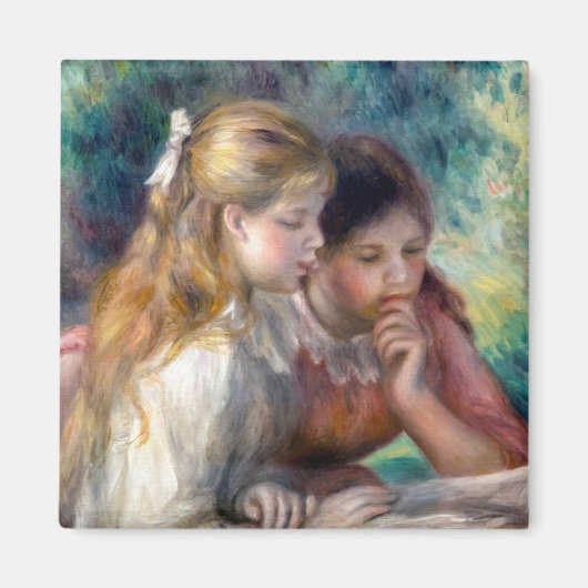 Aimant Pierre-Auguste Renoir - La Lecture (Devant)