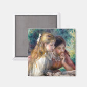 Aimant Pierre-Auguste Renoir - Lecture (Recto/Verso)