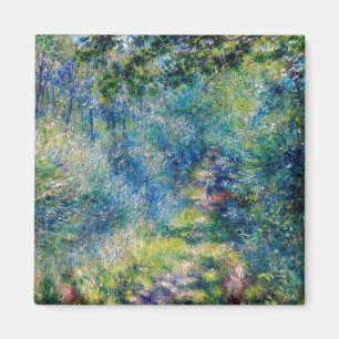 Aimant Pierre-Auguste Renoir - Sentier dans la forêt